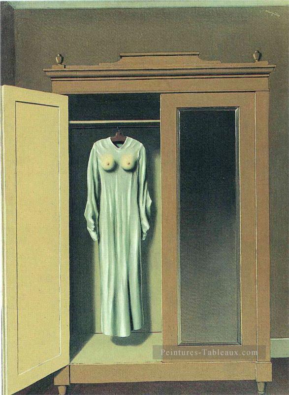 マック・セネットへのオマージュ 1934 ルネ・マグリット油絵